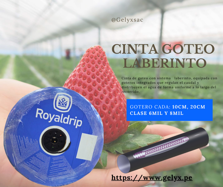 CINTA DE RIEGO LABERINTO